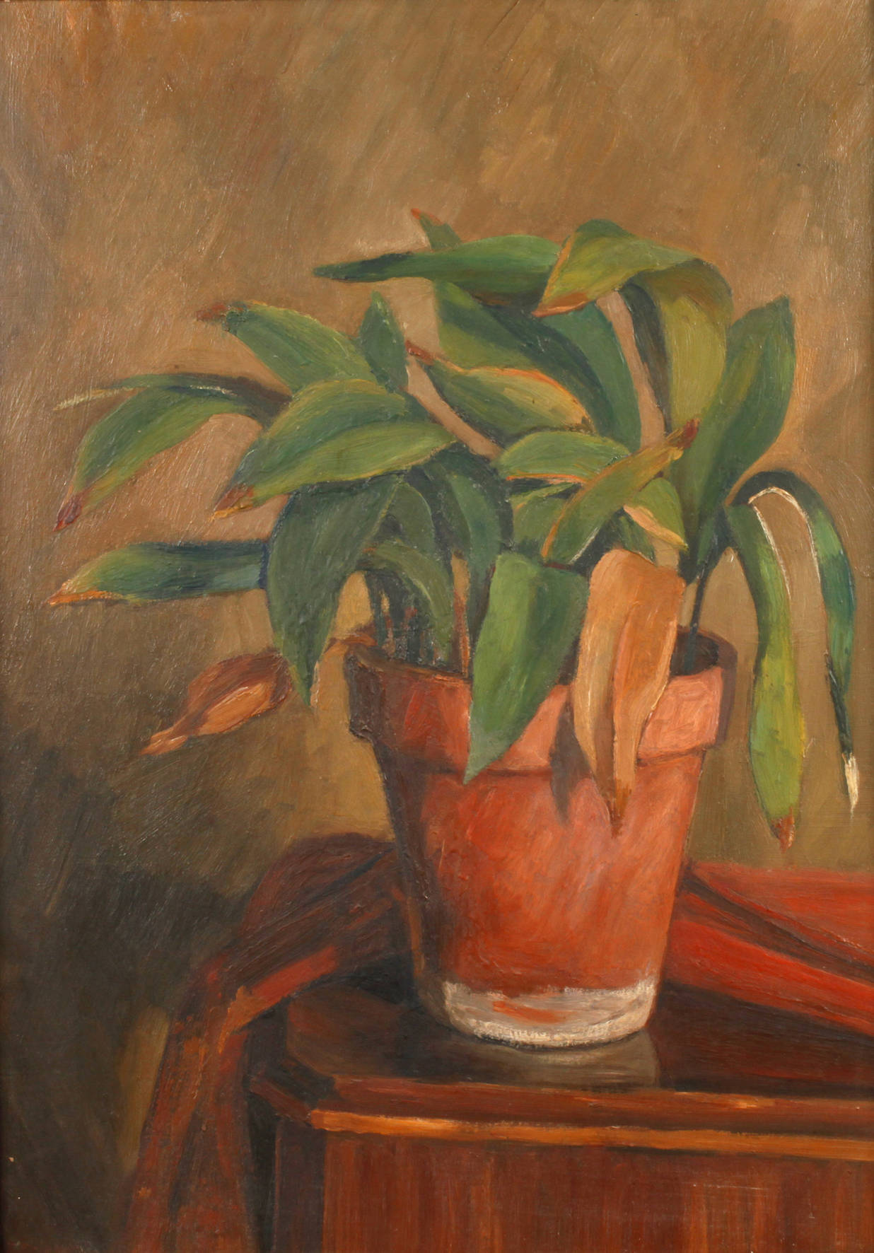 J. Krieger, Pflanzenstillleben