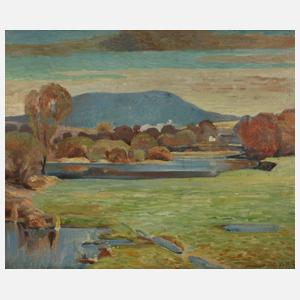 Walter Kröll, attr., Frühlingslandschaft