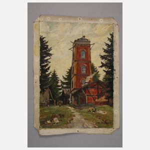 A. Löhnert, Am Aussichtsturm