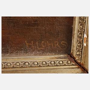 H. Lohrs, Bäuerin mit Schubkarre