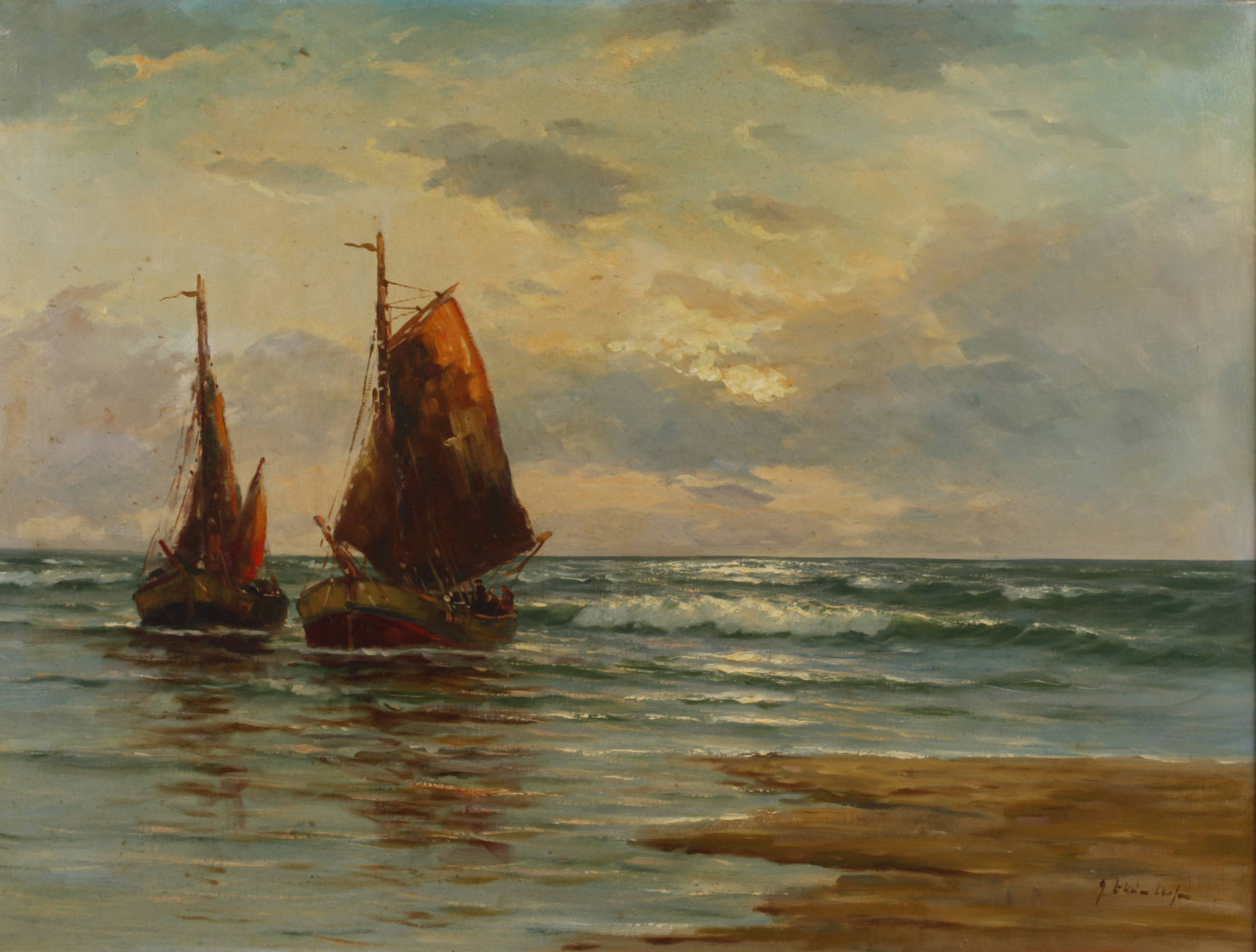 Gerhard Lukas-Larsen, ”Fischkutter”