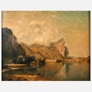 Jacob Meyer, attr., Gebirgssee