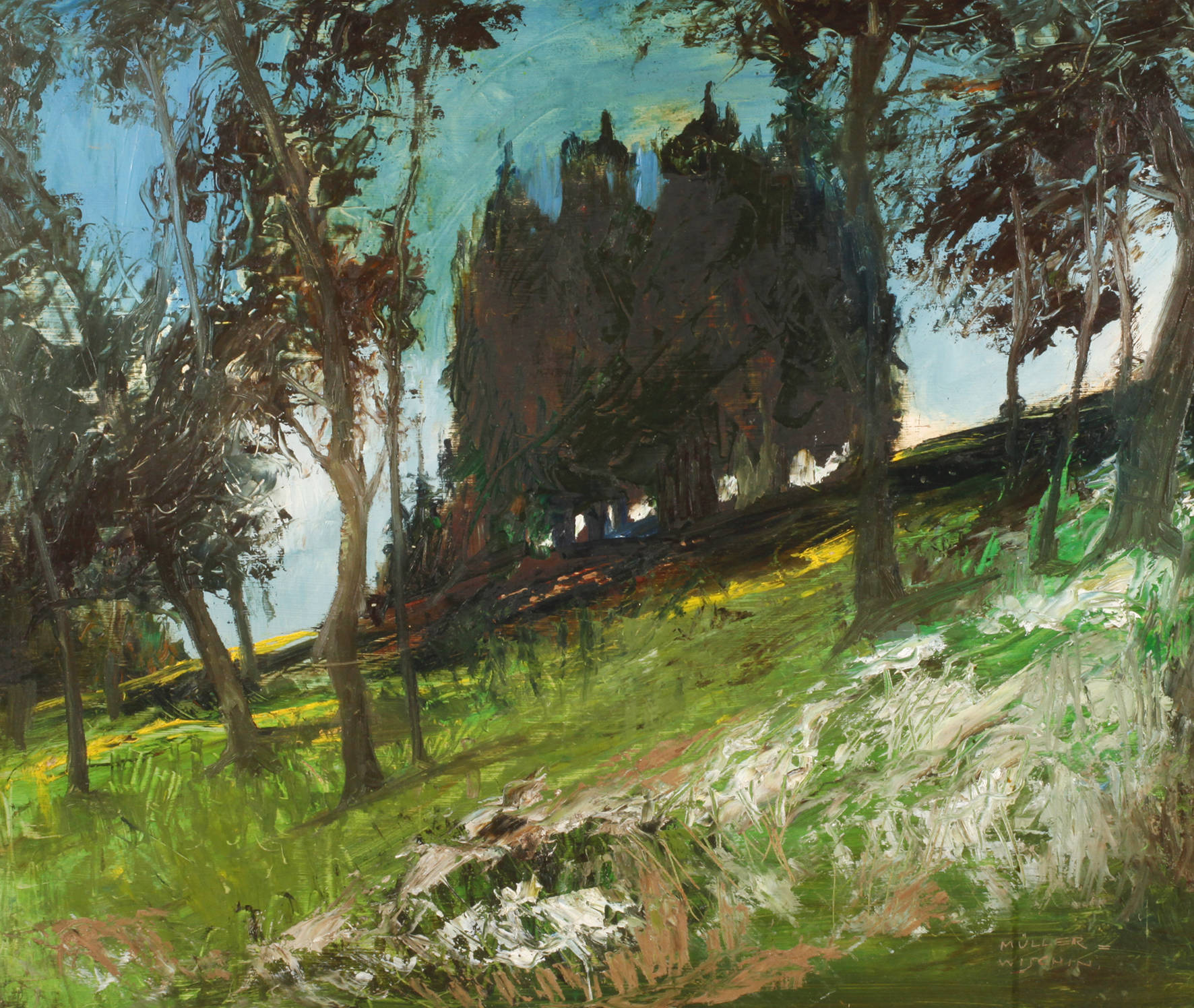 Prof. Anton Müller-Wischin, ”Der Hang”