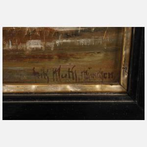 Fritz Muth, Blick zur Fraueninsel im Chiemsee