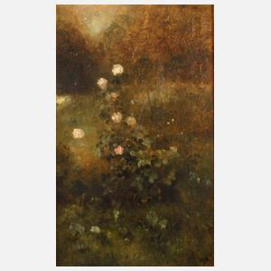 Eduard Niczky, Rosen im Garten