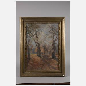 Max Oehler, Herbstliche Allee