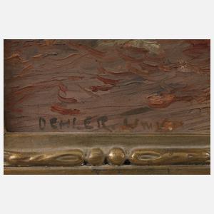 Max Oehler, Herbstliche Allee