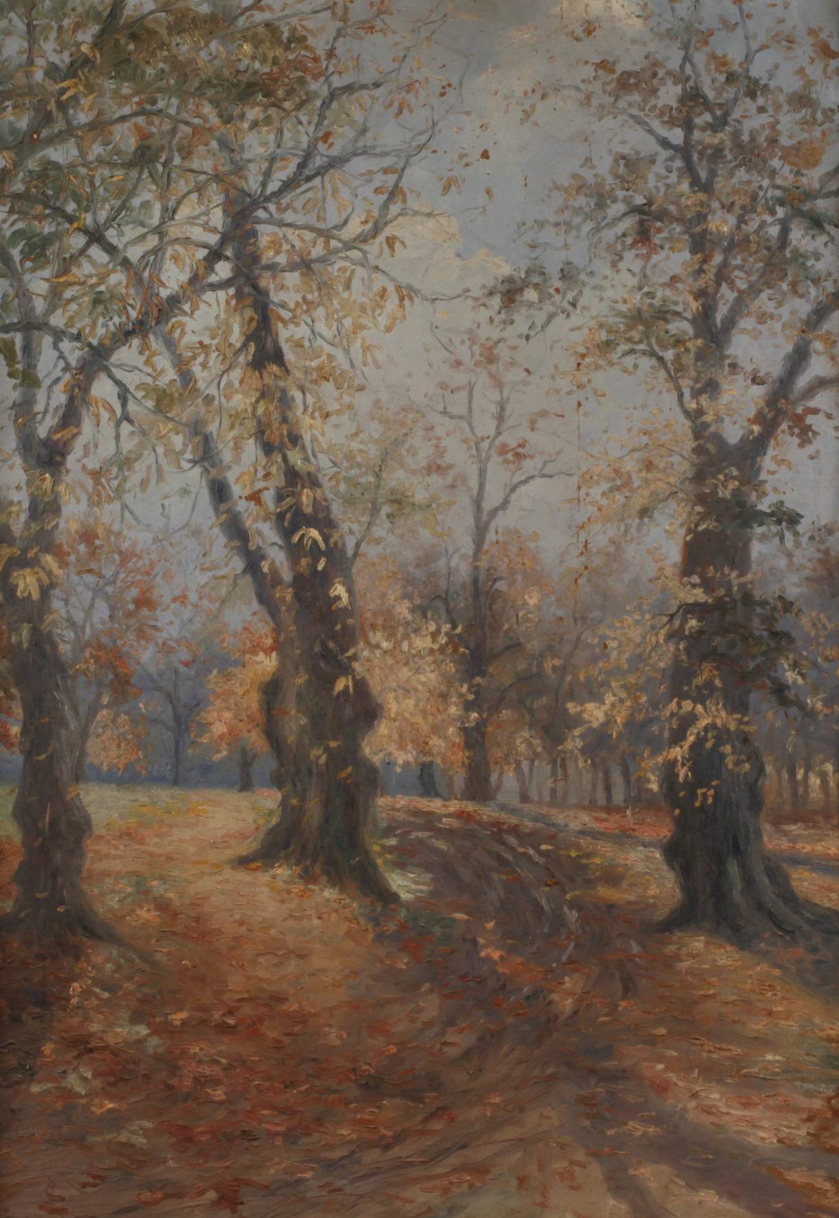 Max Oehler, Herbstliche Allee