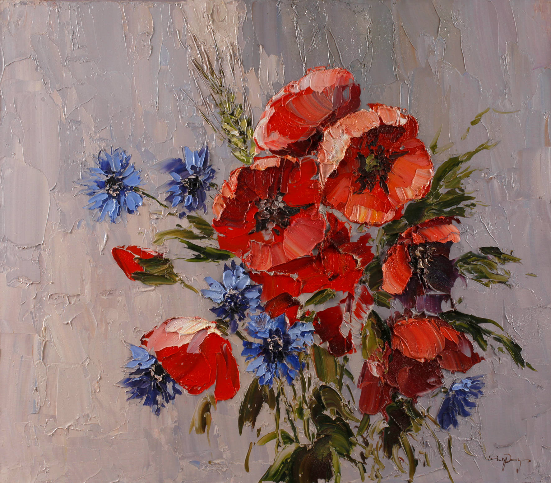 Erich Paulsen, Mohn und Kornblumen