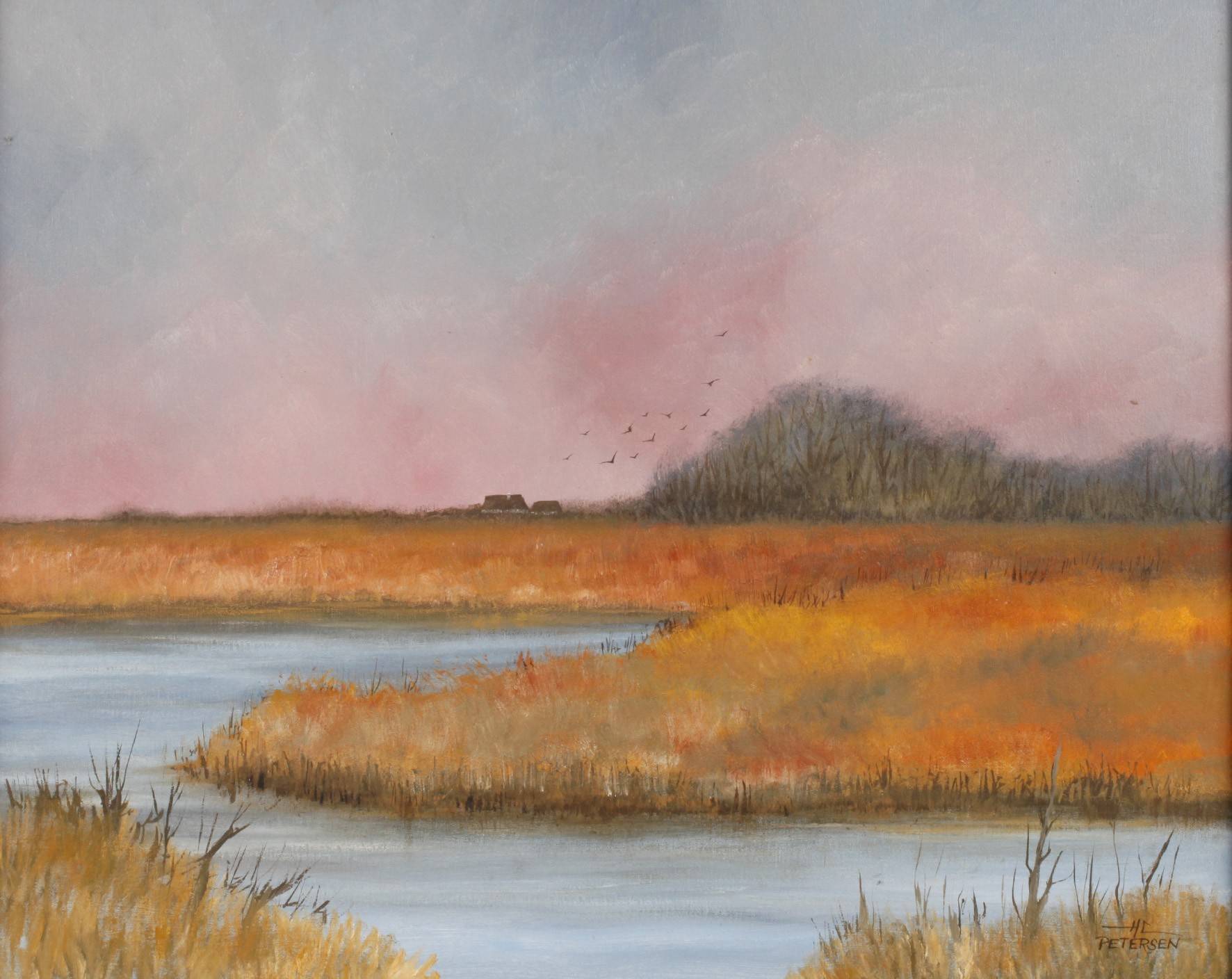 H. C. Petersen, Sommerabend im Moor