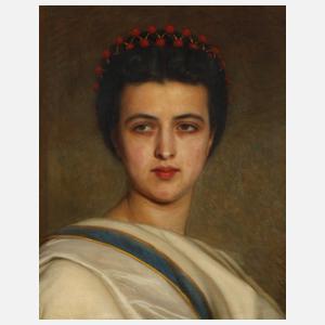 Carl Riedel, Damenportrait