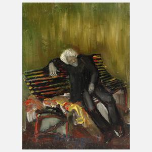 O. Ruggerii, Auf der Parkbank