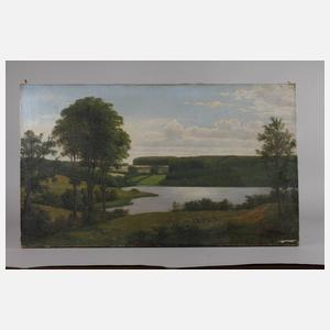 Carl Schildt, Sommerlandschaft mit See