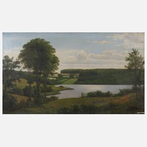Carl Schildt, Sommerlandschaft mit See