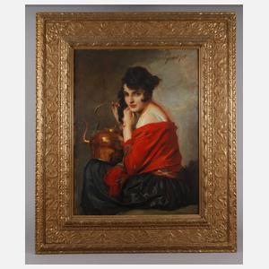 Leopold Schmutzler, Zigeunerin mit Kupferkessel