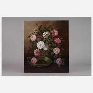 Kathrin Schöttler, Rosenstillleben mit Schale