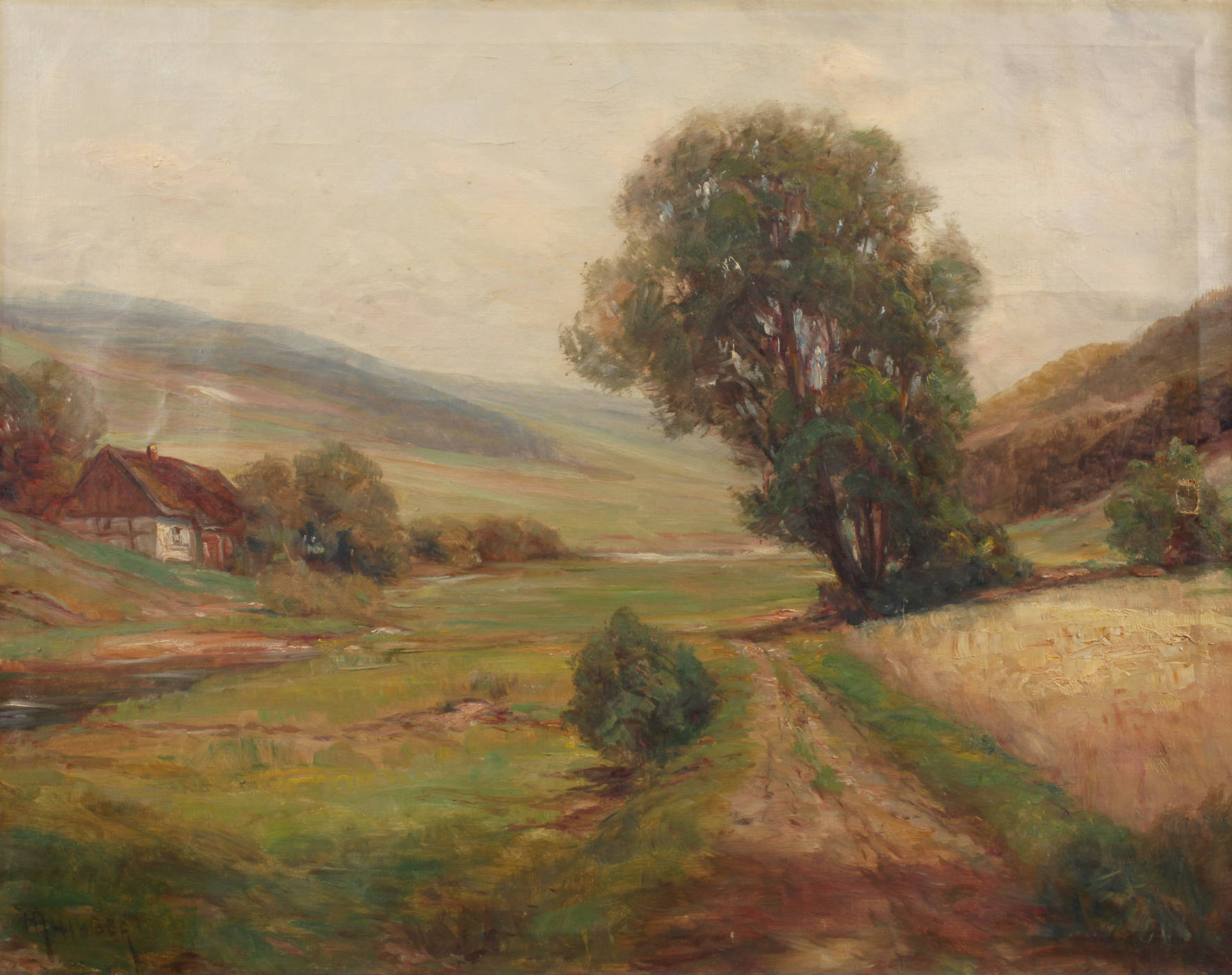 Adalbert Schubert, Sommerlandschaft