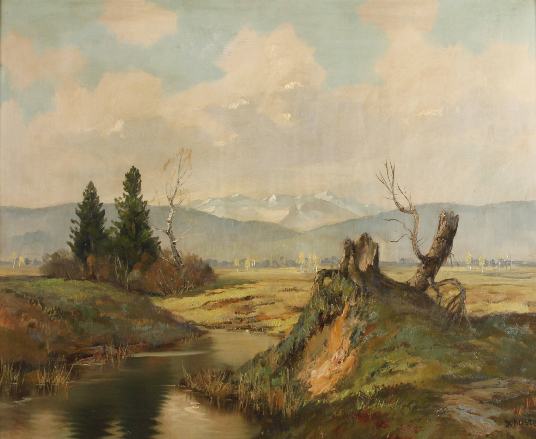 Schuster, Sommerliche Vorgebirgslandschaft