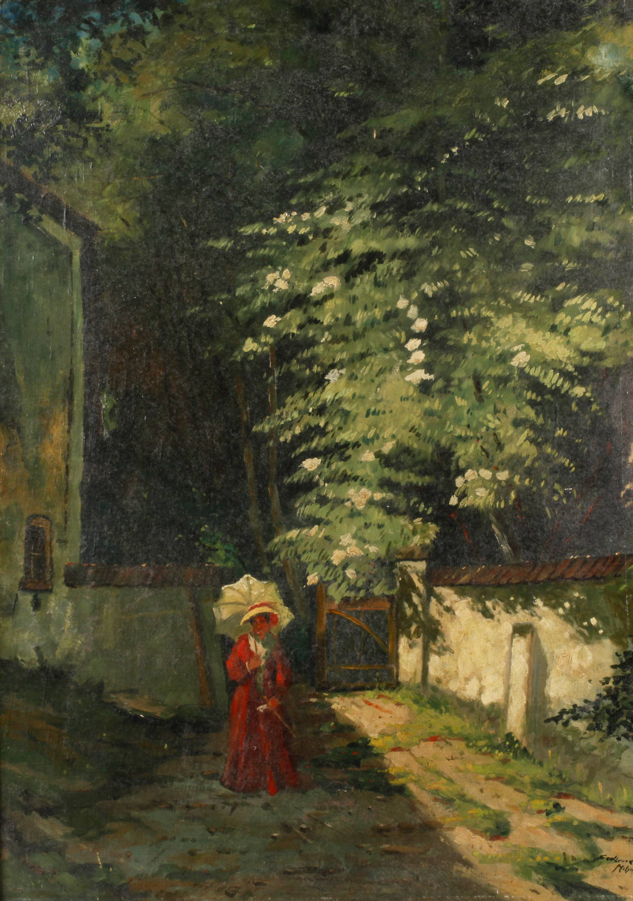 Sedlmeier, Dame im Park