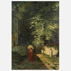 Sedlmeier, Dame im Park