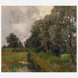 Prof. Otto Strützel, Sommer auf dem Lande