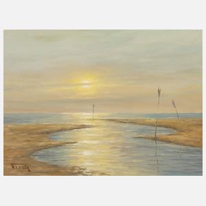 Ernst Troch, Abends am Meer