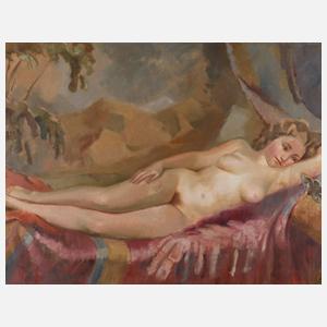 Rudolf Urech, ruhender Damenakt