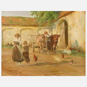 Karl Valentin, Ländliche Szene