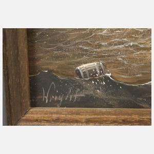 Leslie Wright, Segler im Sturm