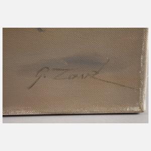 Gerhard Zank, Schwäne an der Küste