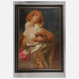 ”Tod der Kleopatra” nach Gyula Benczur