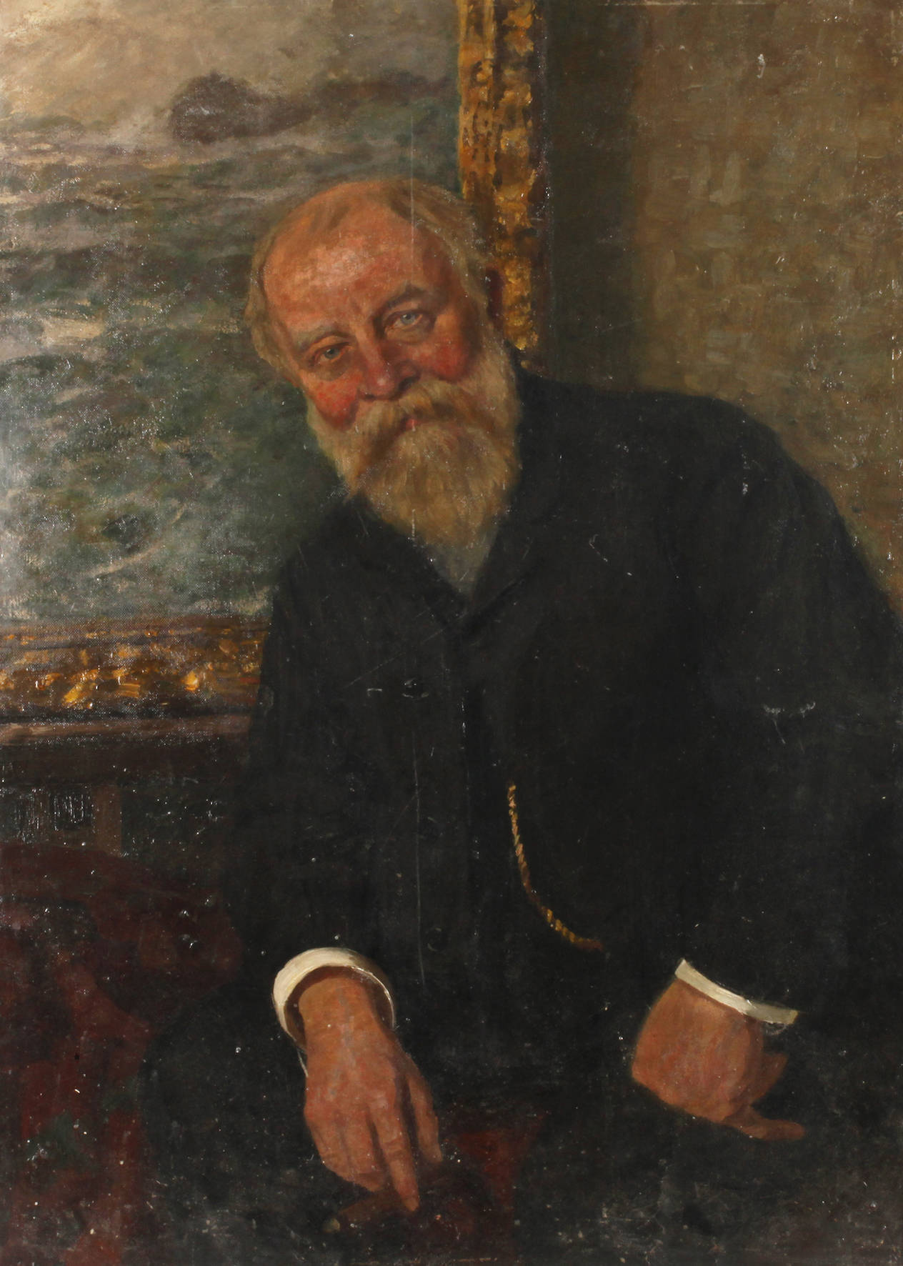 Bildnis des greisen Hans Thoma