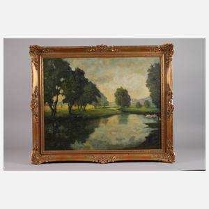 Sommerliche Flusslandschaft