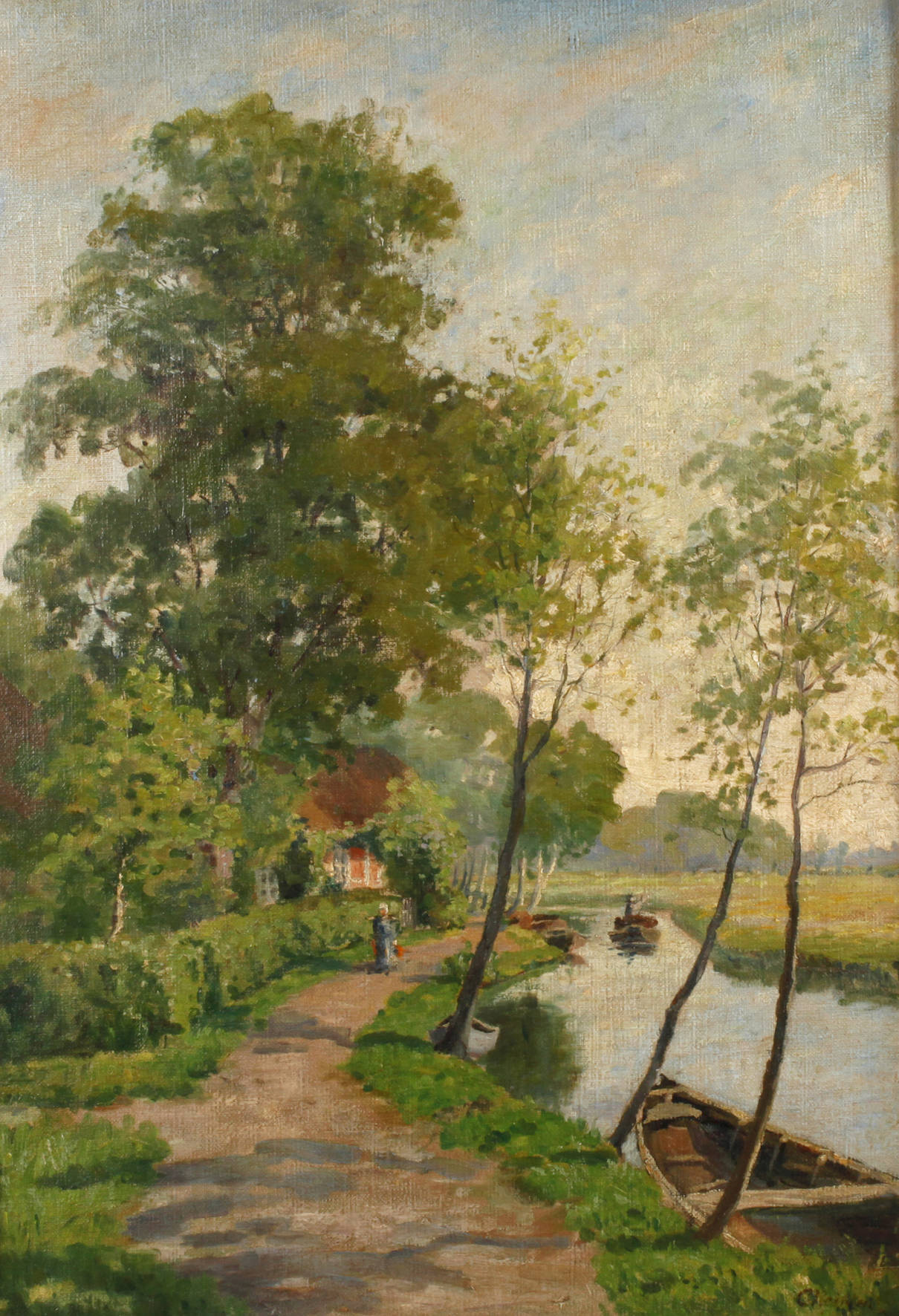 Sommerliche Spreewaldansicht