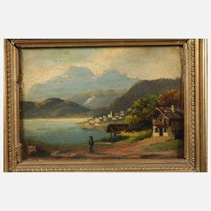 Drei Landschaftsgemälde