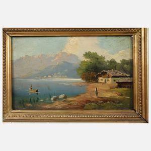 Drei Landschaftsgemälde