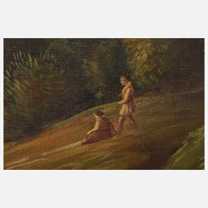 Romantische Sommerlandschaft