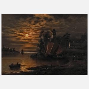 Nächtlicher Fischfang