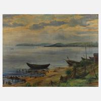 Seeufer mit Booten111