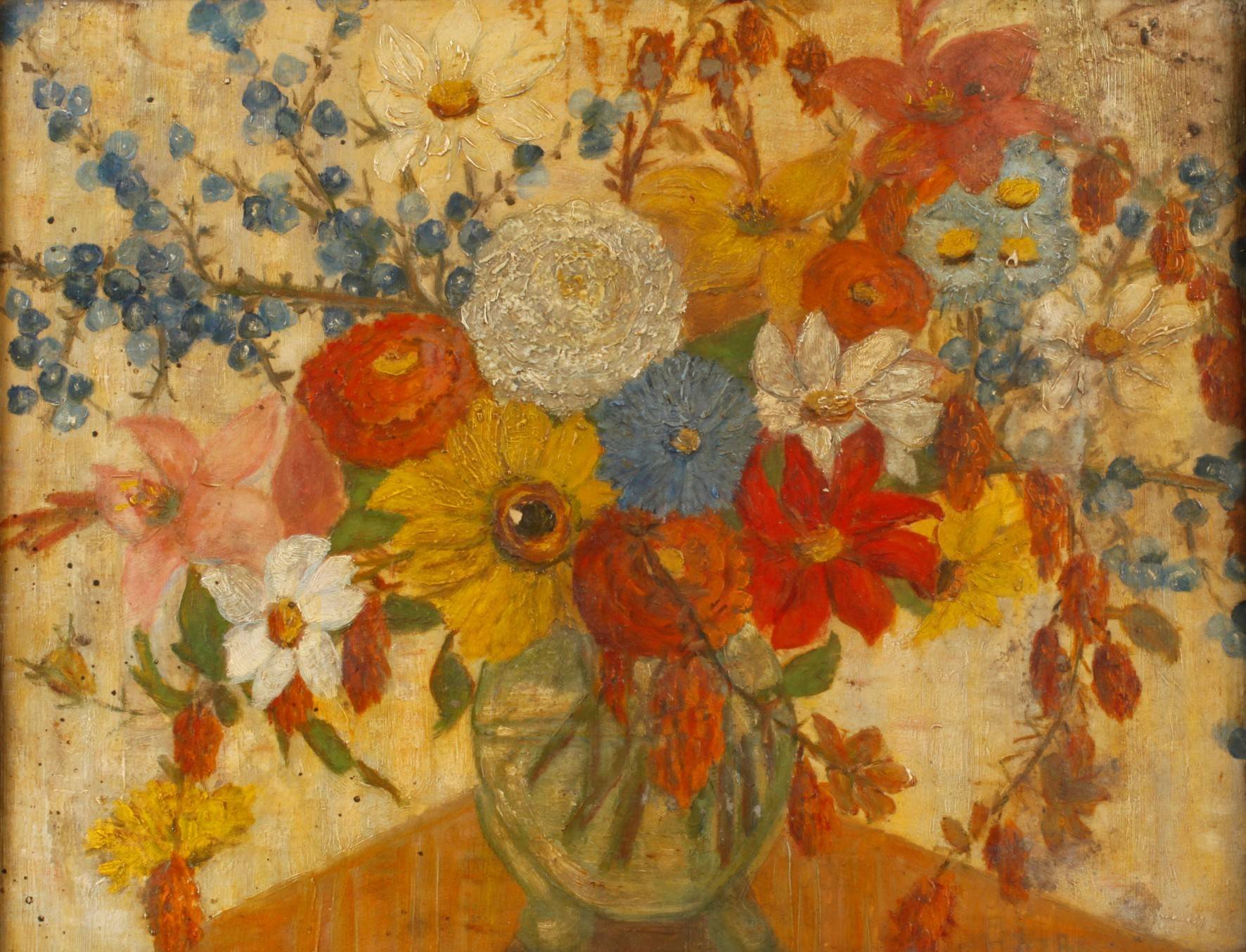 Sommerblumenstillleben