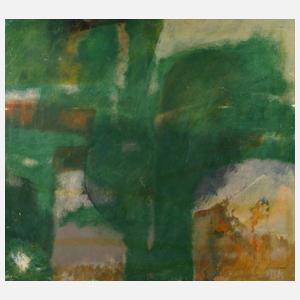 Abstraktion in Grün