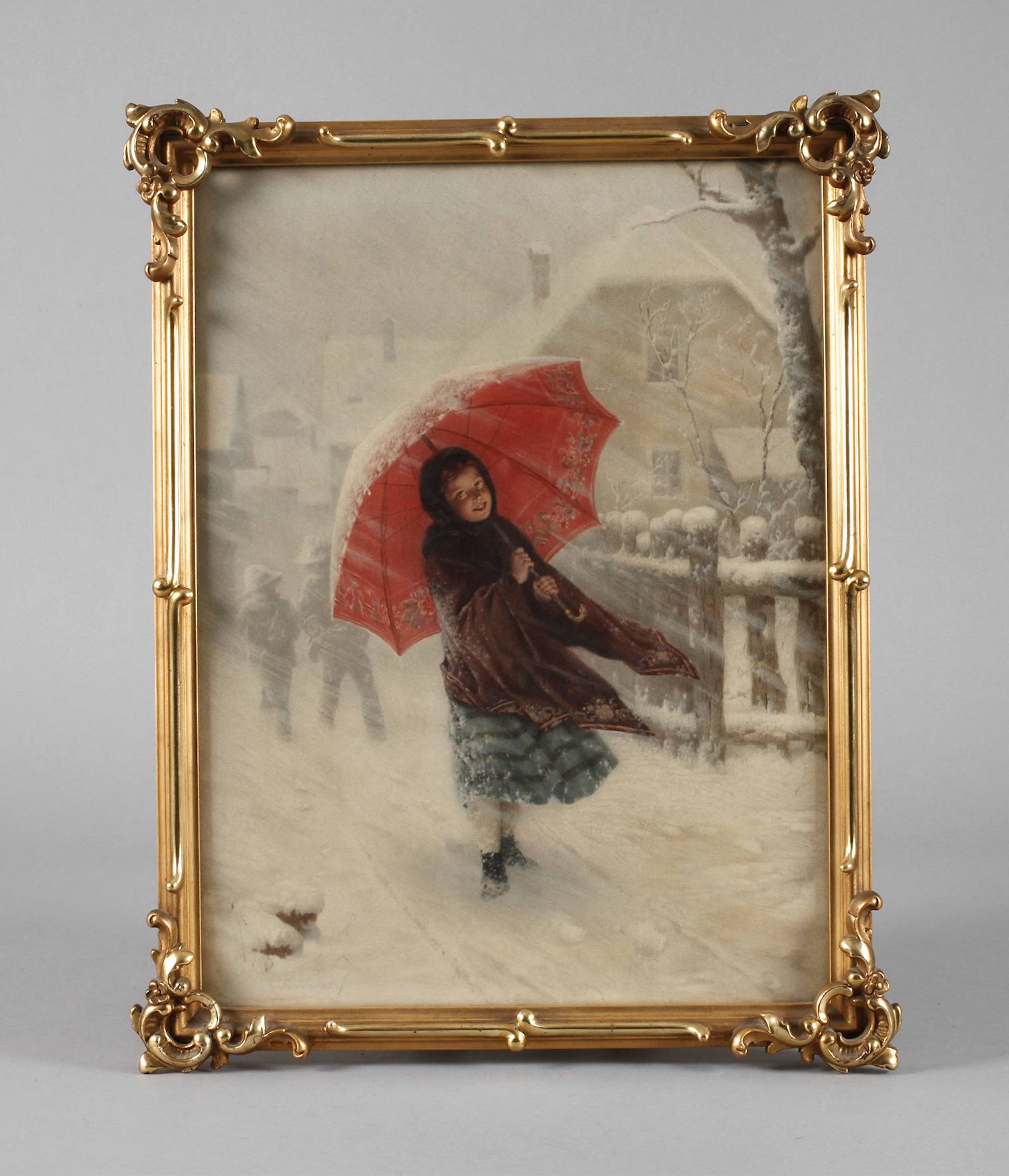 Goldstuck-Rokokorahmen