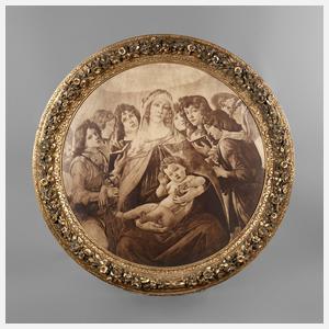 Runder Goldstuckrahmen Ende 19. Jh.