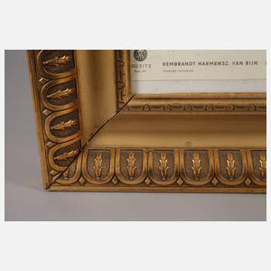 Breite Goldstuckleiste