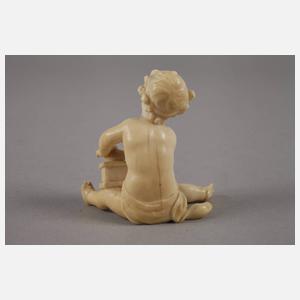 Kinderpaar Elfenbein