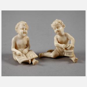 Kinderpaar Elfenbein