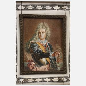 Feine Elfenbeinminiatur