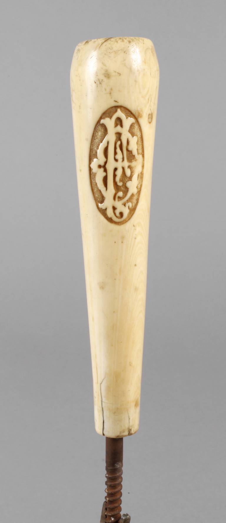 Stockgriff Elfenbein