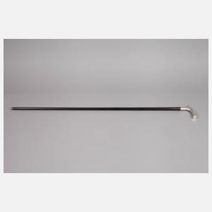 Spazierstock Silber
