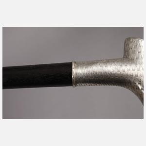 Spazierstock Silber